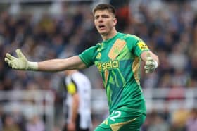 Newcastle United goalkeeper Nick Pope. 