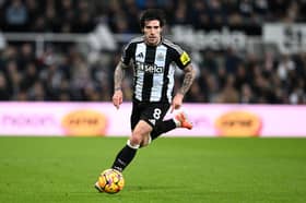 Newcastle United midfielder Sandro Tonali