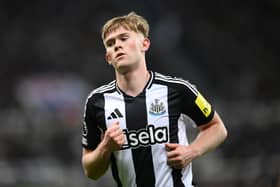 Newcastle United defender Lewis Hall