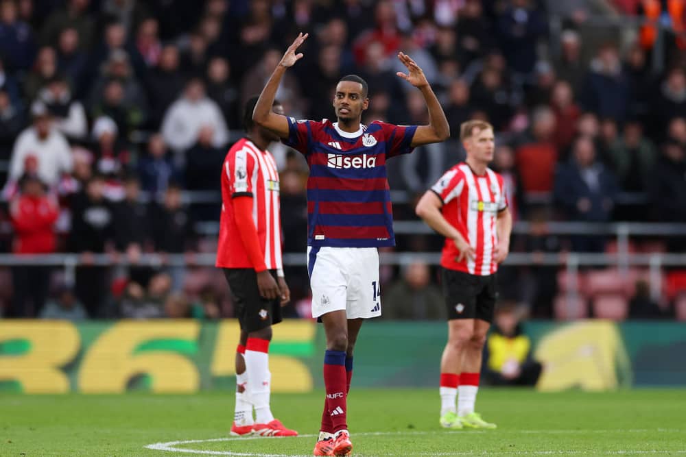 Alexander Isak at Southampton