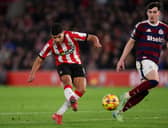 Mateus Fernandes of Southampton scores his team's second goal during the Premier League match between Southampton FC and Newcastle United FC at St Mary's Stadium on January 25, 2025 in Southampton, England. (Photo by Ryan Pierse/Getty Images)