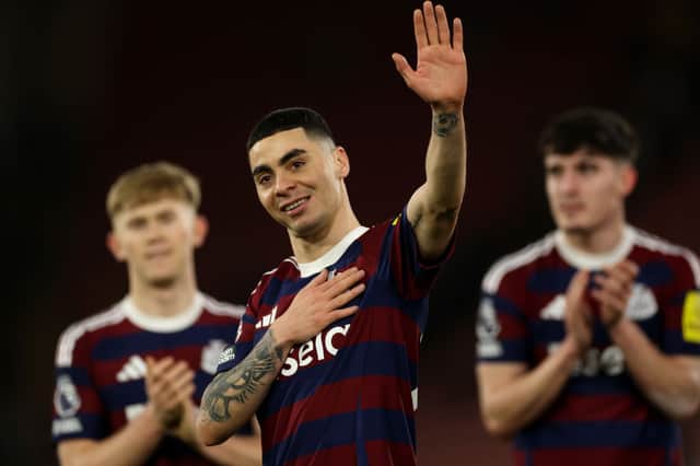 Miguel Almiron is set to leave Newcastle United this week. 