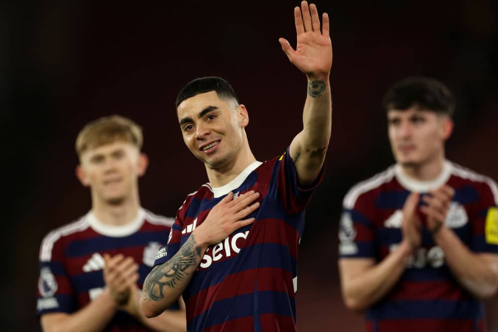 Miguel Almiron has said his goodbyes at Newcastle Untied. 