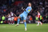 Martin Dubravka of Newcastle United celebrates after teammate Sandro Tonali (not pictured) scored their team's third goal during the Premier League match between Southampton FC and Newcastle United FC at St Mary's Stadium on January 25, 2025 in Southampton, England. (Photo by Ryan Pierse/Getty Images)