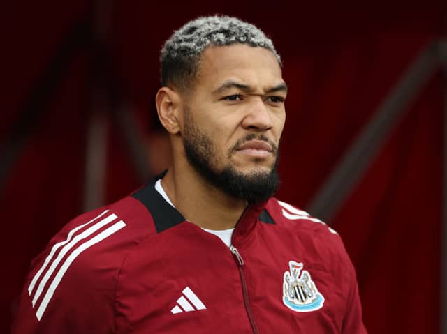 Newcastle United midfielder Joelinton
