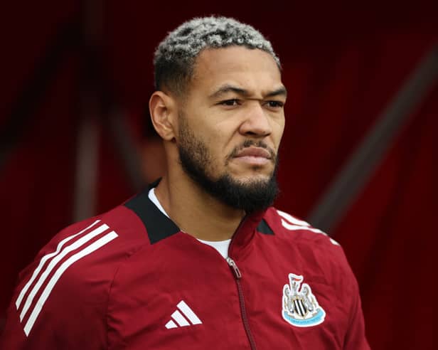 Newcastle United midfielder Joelinton