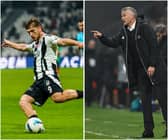 Besiktas manager Ole Gunnar Solskjaer and striker Semih Kiliscoy. Kiliscoy has been linked with a move to Newcastle United this month.