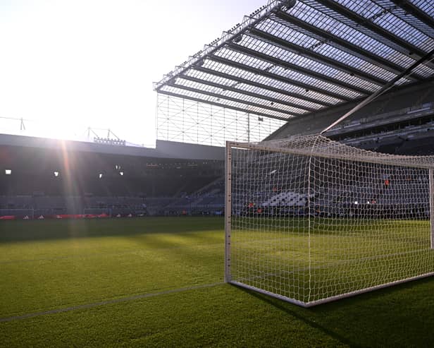 Newcastle United’s St James’ Park. 
