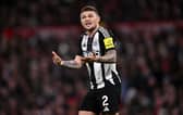 Newcastle United defender Kieran Trippier.