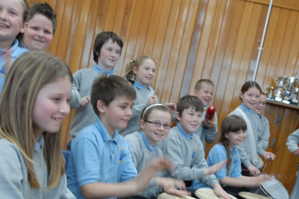 Smiles galore from these young St Bede’s musicians in 2008.