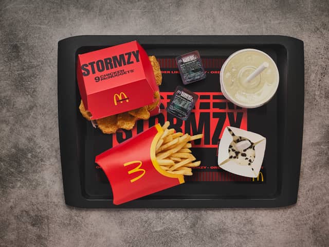  Multi award-winning artist Stormzy makes history with McDonald’s, launching the first Famous Order across UK and Ireland (Photo: Red Consultancy)