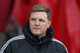 Newcastle United head coach Eddie Howe