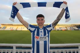 Jamie Miley has joined Hartlepool United from Newcastle United.
