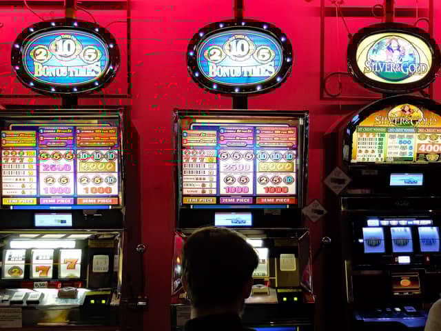 Woman smashed gaming casino monitor after being refused cash frrom mum