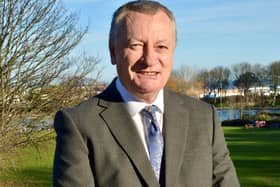 Ken Dawes bravely shared details of his own experience with cancer as part of calls to install sanitary bins in male toilets