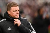 Newcastle United head coach Eddie Howe