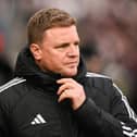 Newcastle United head coach Eddie Howe