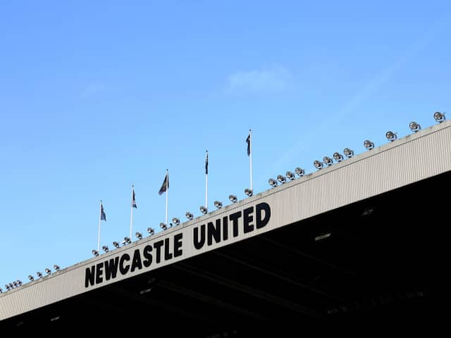 General view inside the stadium prior to the Premier League match between Newcastle United FC and Fulham FC at St James' Park on February 01, 2025 in Newcastle upon Tyne, England. (Photo by George Wood/Getty Images)