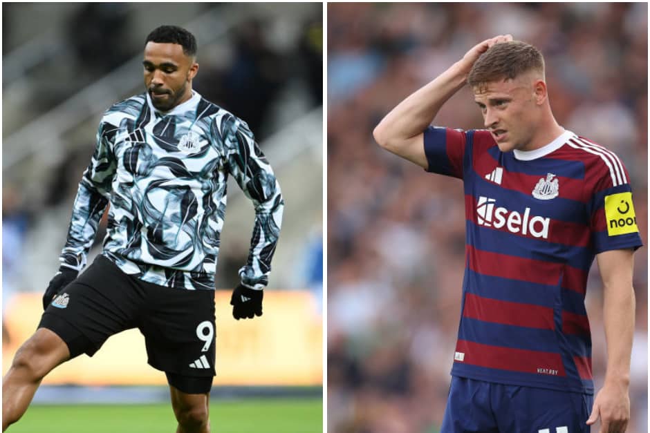 Callum Wilson and Harvey Barnes