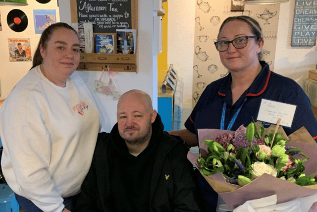 Nick's partner, Kerry Main (left), and Paula now plan to raise money to help buy defibrillators for their local communities.