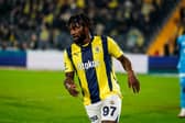 Allan Saint-Maximin of Fenerbahce looks on during the match. Fenerbahce and Basaksehir faced each other in the Trendyol Super League , the match took place at Sukru Saracoglu Stadium on December 15, 2024 (Photo by Yagiz Gurtug / Middle East Images / Middle East Images via AFP) (Photo by YAGIZ GURTUG/Middle East Images/AFP via Getty Images)