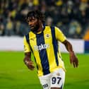 Allan Saint-Maximin of Fenerbahce looks on during the match. Fenerbahce and Basaksehir faced each other in the Trendyol Super League , the match took place at Sukru Saracoglu Stadium on December 15, 2024 (Photo by Yagiz Gurtug / Middle East Images / Middle East Images via AFP) (Photo by YAGIZ GURTUG/Middle East Images/AFP via Getty Images)