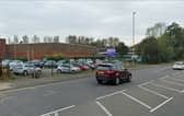 New electric vehicle charging hub for site in Bede Industrial Estate, view from A185
