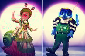 Snail and Kingfisher were part of a double elimination on The Masked Singer on February 1