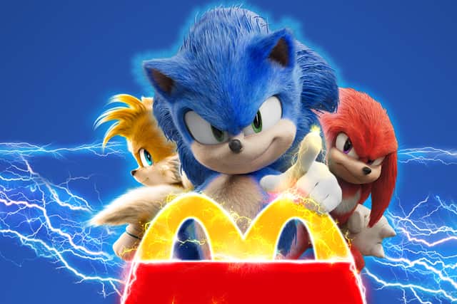 Team Sonic and Shadow have returned to grace Happy Meal boxes across the UK for the third year running.