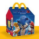 The new Sonic 3 McDonald's Happy Meal