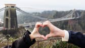 It comes after Bristolians were ranked as the most romantic in the UK