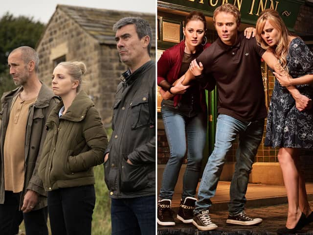 Emmerdale (L) and Coronation Street (R) have had their episodes cut from 2026