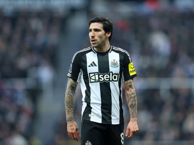 Newcastle United midfielder Sandro Tonali. 