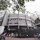 St. James' Park, home of Newcastle United. 