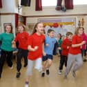 PE looked like lots of fun for these pupils at St Oswald's 16 years ago.