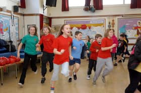 PE looked like lots of fun for these pupils at St Oswald's 16 years ago.