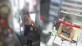 CCTV shows missing Charlene Hobbs on day before she was last seen.