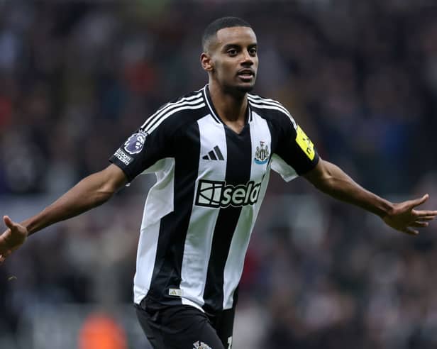 Newcastle United striker Alexander Isak