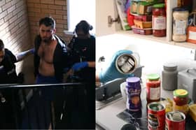 Police raid property and find £20k of illegal drugs.