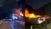 Fire at property once owned by Jimmy Savile.