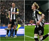 Dan Burn and Anthony Gordon are doubts to face Manchester City at the weekend.