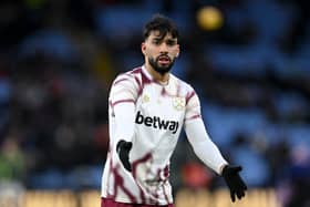 West Ham United midfielder Lucas Paqueta. 