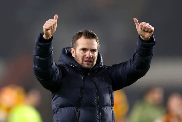 THUMBS UP: For Leeds United from Watford boss Tom Cleverley, above.