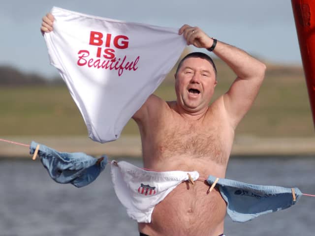 Gary Craig who was getting ready for his world record challenge in February 2010.