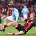 Dean Huijsen in action for AFC Bournemouth. 