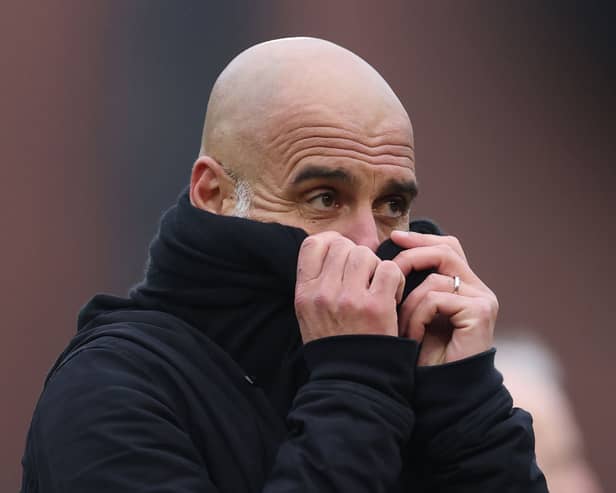 Manchester City manager Pep Guardiola
