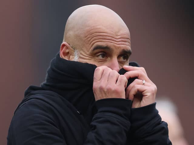 Manchester City manager Pep Guardiola