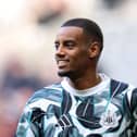 Newcastle United striker Alexander Isak