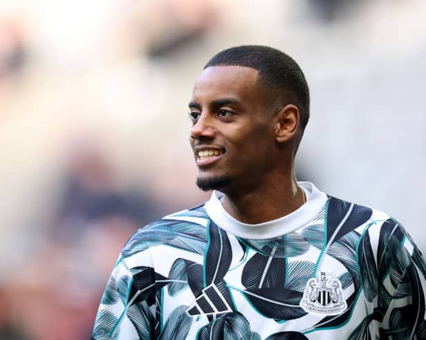 Newcastle United striker Alexander Isak