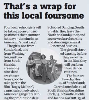 How we reported the fantastic 1970s news for the four dances.